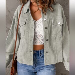 🌸Andree by Unit cropped shacket